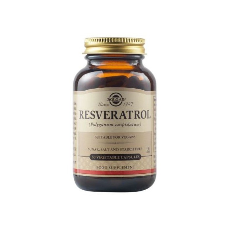 Solgar Resveratrol 60 Capsules