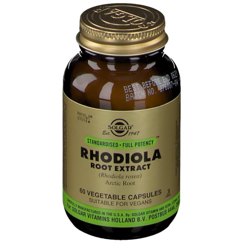 Solgar Rhodiola 60 Tablets