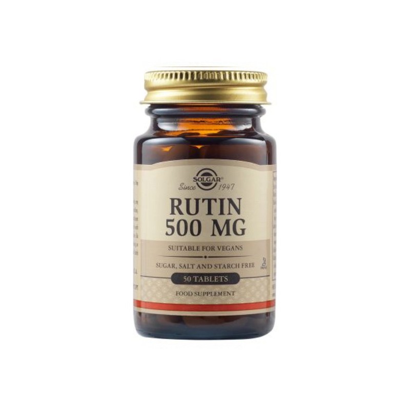Solgar Rutin 500mg Tablets 50 Capsules