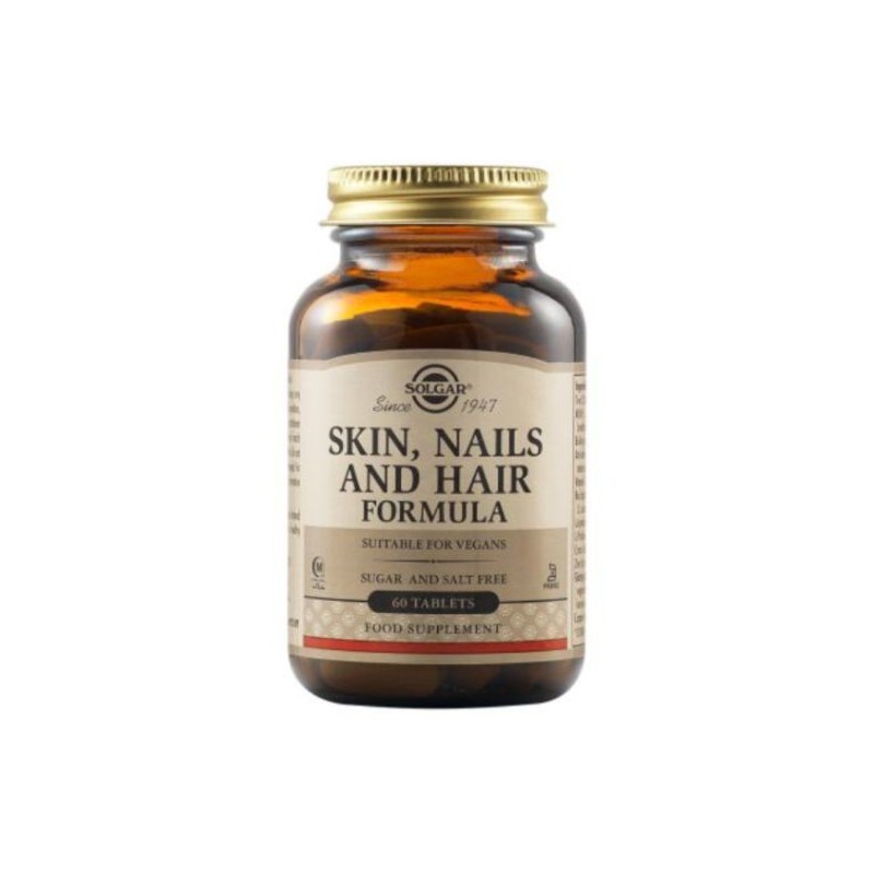 Solgar Skin Hair And Nails 60 Tablets