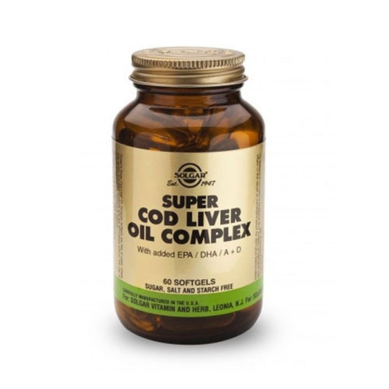 Solgar Super Cod Liver Oil Complex 60Sg