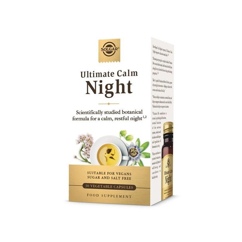 Solgar Ultimate Calm Night 30 Capsules