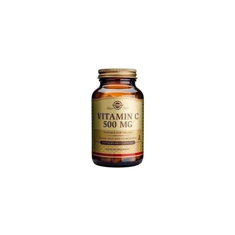 Solgar Vitamin C 500mg 100 Capsules