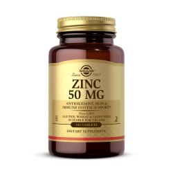 Solgar Zinc 50mg 100 Tablets