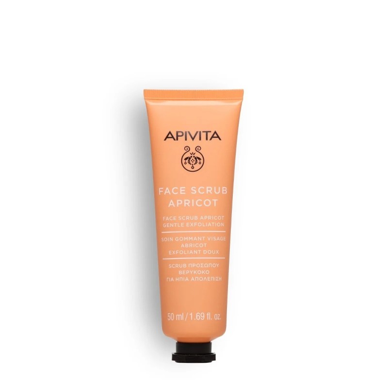 Apivita Face Scrub Apricot 50ml