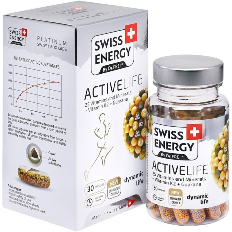 Swiss Energy Nano Activelife 30 Capsules