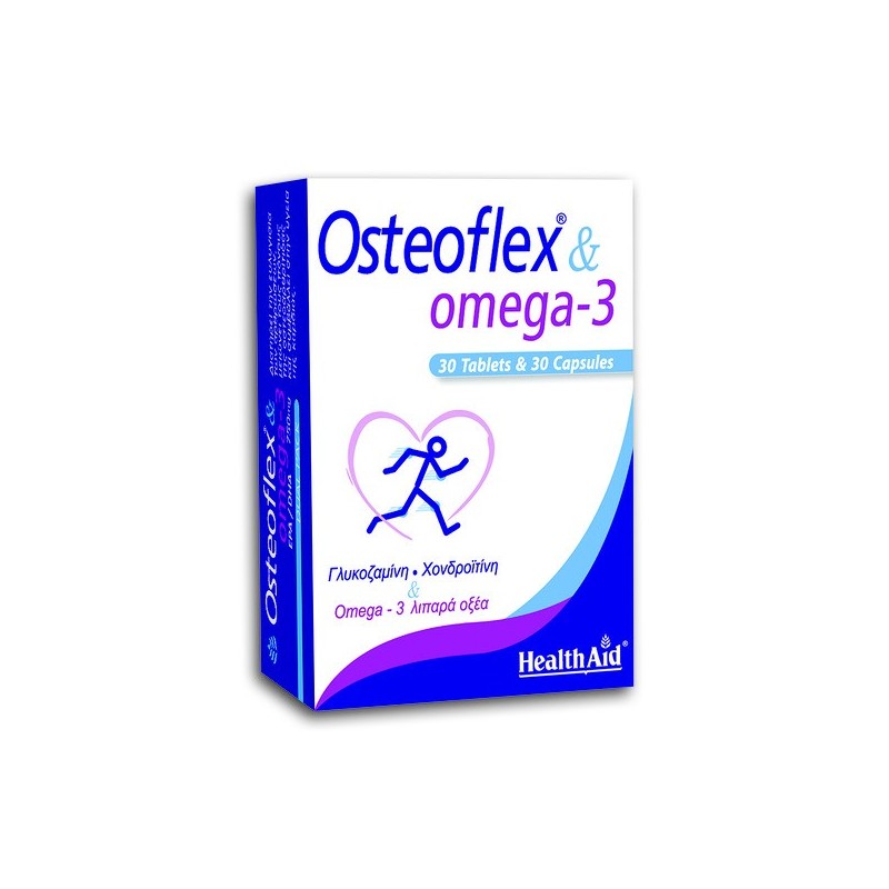 Health Aid Osteoflex & Omega 3 60 Capsules (30 + 30)
