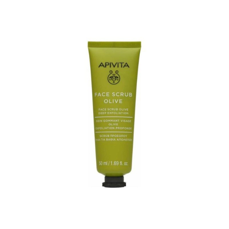 Apivita Face Scrub Olive 50ml