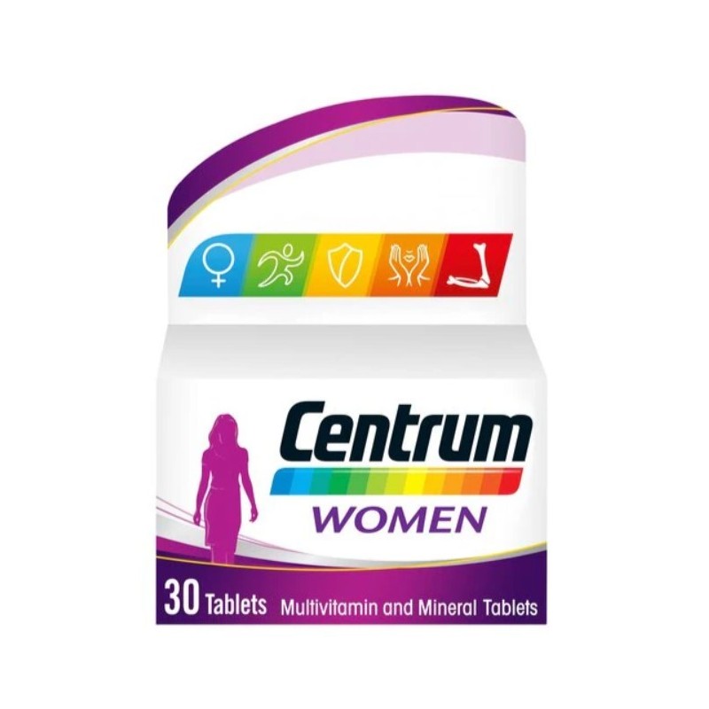 Centrum For Women 30 Tablets