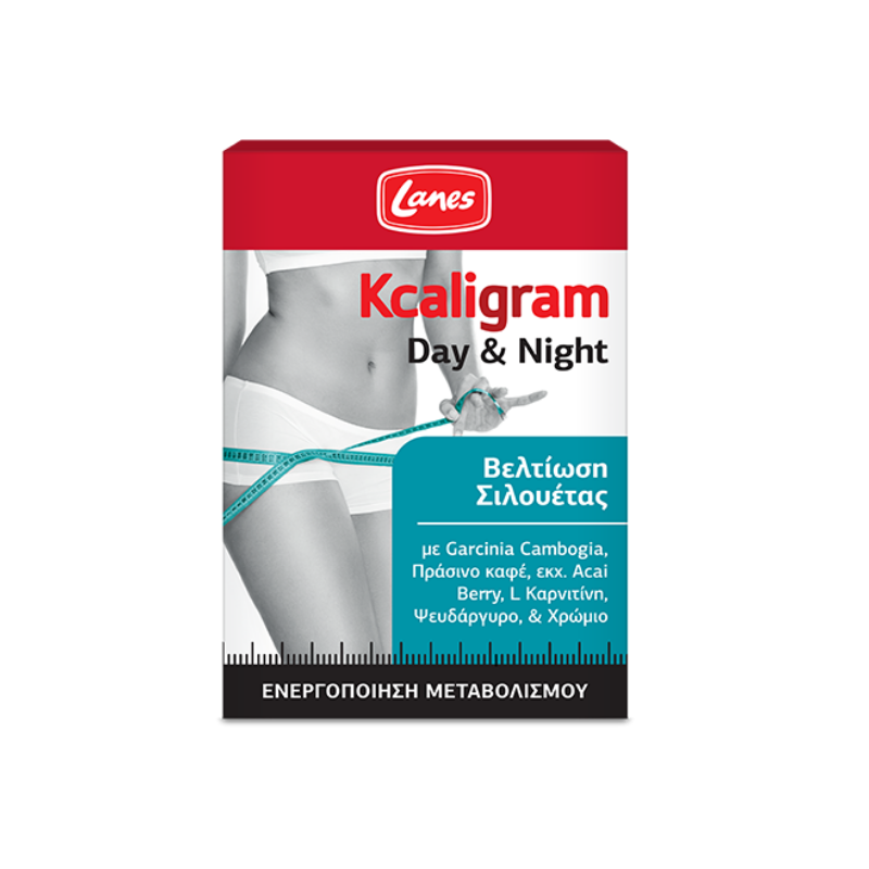 Lanes Kcaligram Day & Night 60 Tablets