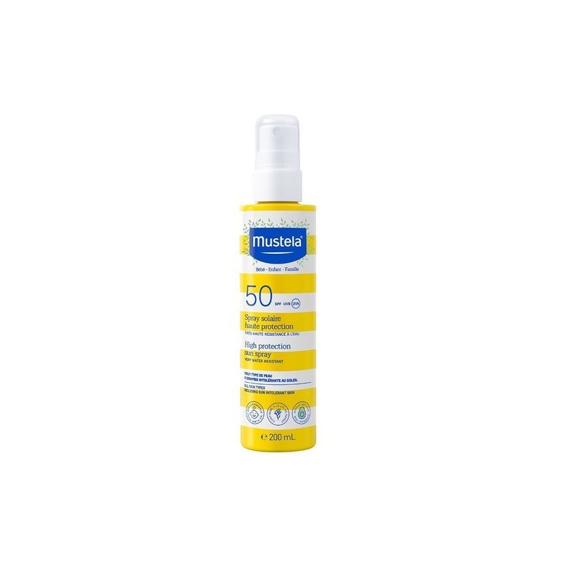Mustela Sunscreen 50 + Spray 200ml Offer