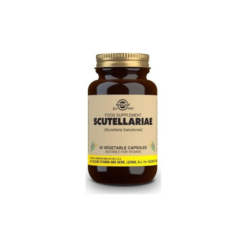 Solgar Scutellaria 520mg 50 Capsules