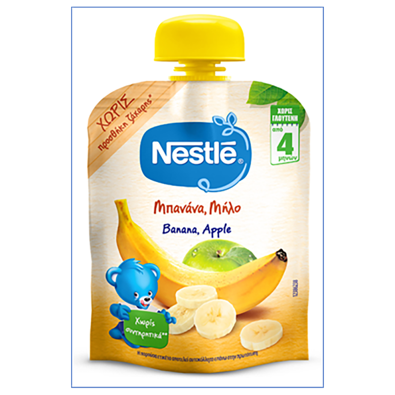 Nestle Banana Apple Pouches