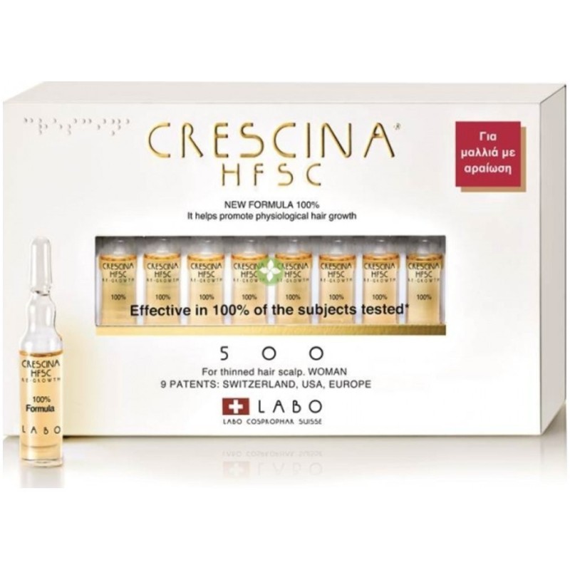 Crescina Tr Wom 500 10 + 10V + Sh