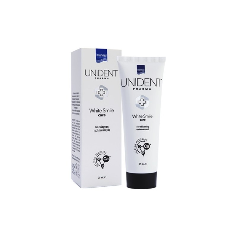 Unident Pharma White Toothpaste 75ml