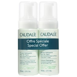 Caudalie Vinoclean Instant Foaming Cleanser Duo 150ml x2
