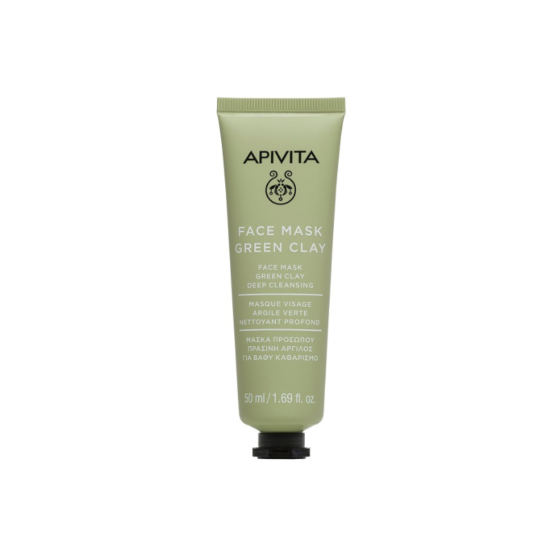 Apivita Face Mask Green Clay 50ml