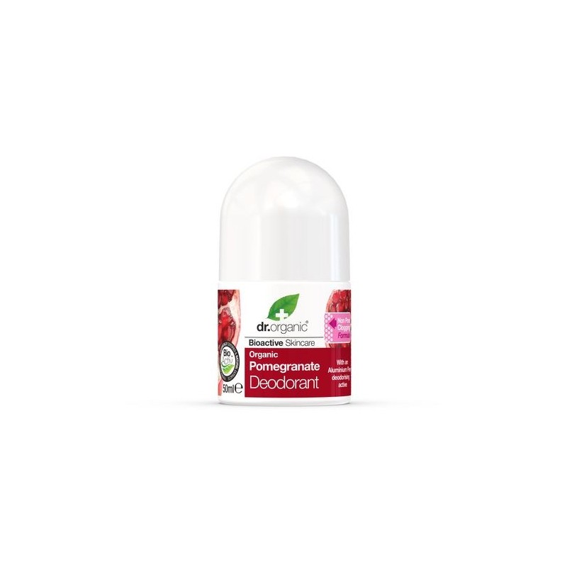 Dr. Organic Pomegranate Roll-On Deodorant