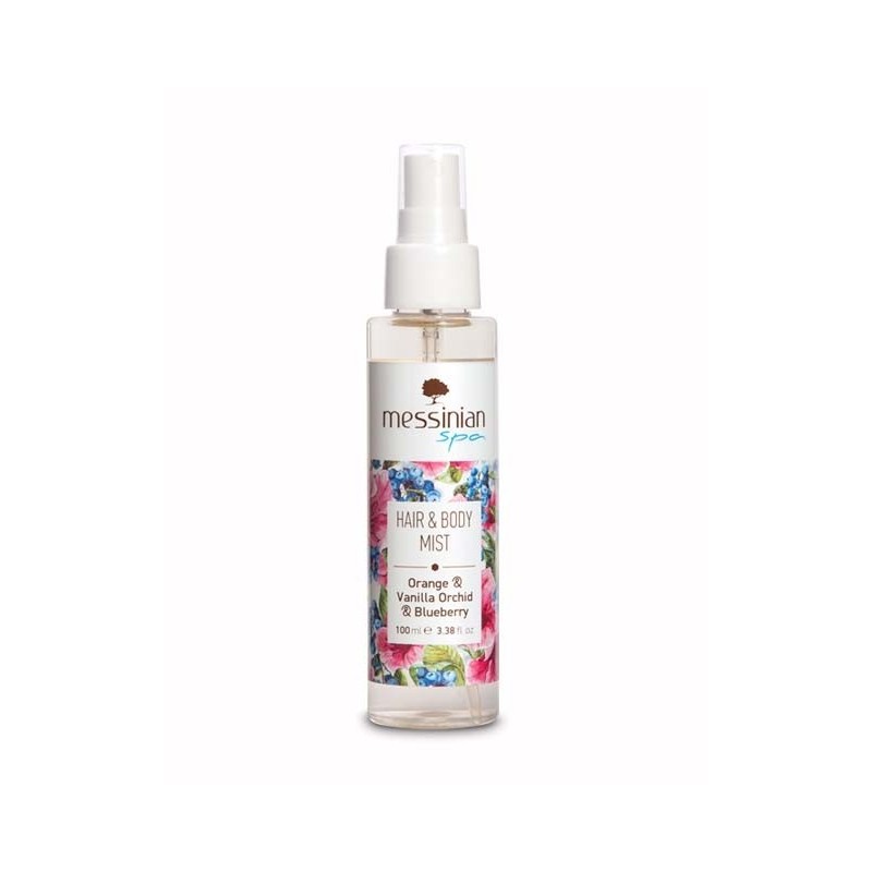 Messinian Spa Orange Vanilla Orchid Blueberry Mist