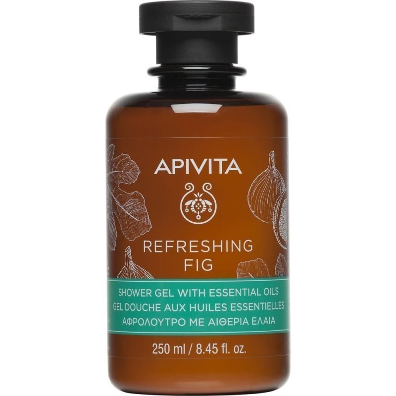 Apivita Refreshing Fig Shower Gel 250ml