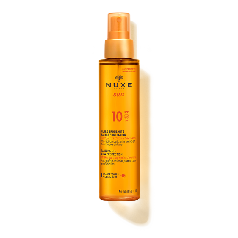 Nuxe Sun Tanning Oil Face & Body SPF10+ 150ml