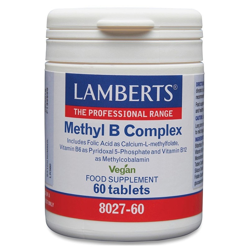 Lamberts Methyl B Complex 60 Tablets