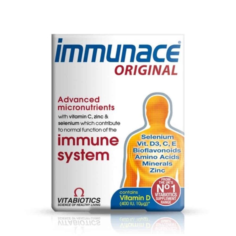 Vitabiotics Immunace 30 1 Tablets + 1 Offers