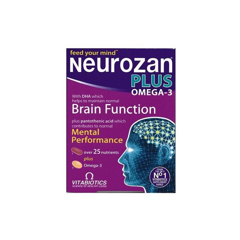 Vitabiotics Neurozan Plus 28 Capsules