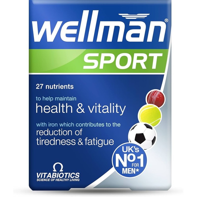 Vitabiotics Wellman Sport 30 Tablets