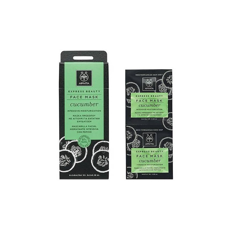 Apivita Express Beauty Intensive Moisturization Cucumber