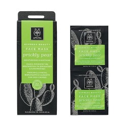 Apivita Express Beauty Face Mask Prickly Pear 2 x 8ml