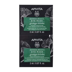 Apivita Express Beauty Eye Mask Ginkgo Biloba 2 x 2ml