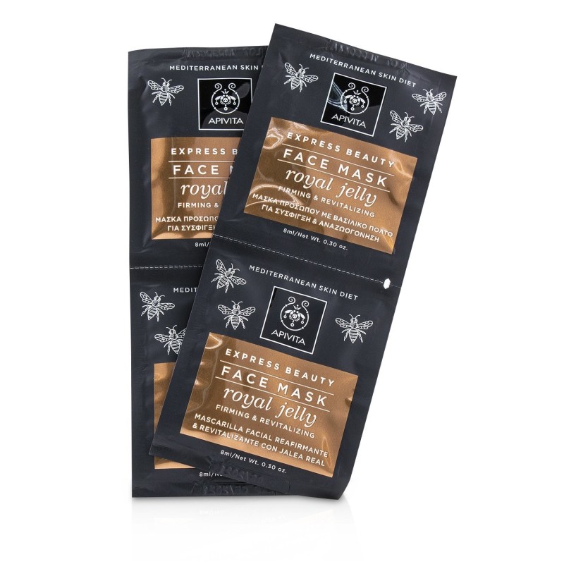 Apivita Express Beauty Face Mask Royal Jelly Firming 2 x 8ml