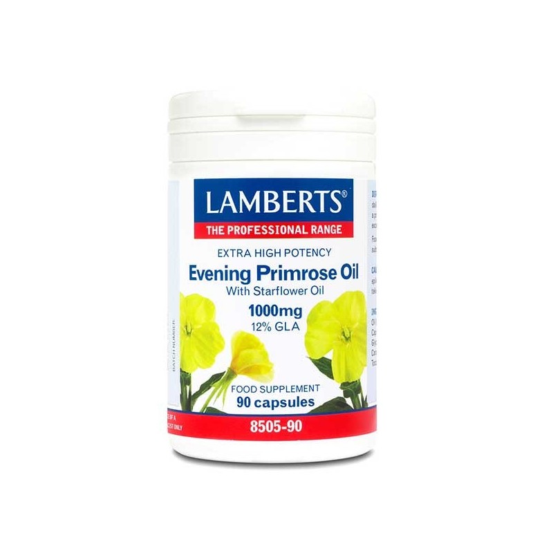 Lamberts Evening Primrose Oil With Starflower Oil 1000mg 90 Capsules