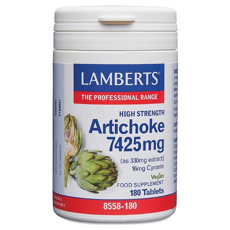 Lamberts Artichoke 7425mg 180 Tablets