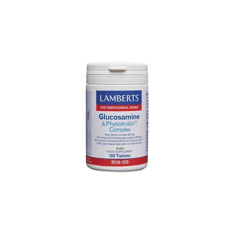 Lamberts Glucosamine & Phytodroitin Complex Vegan 120 Tablets