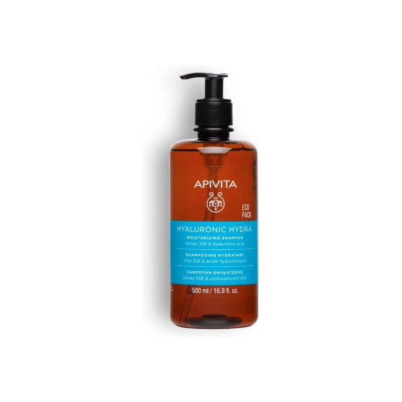 Apivita Hyaluronic Hydra Honey Shampoo 500ml