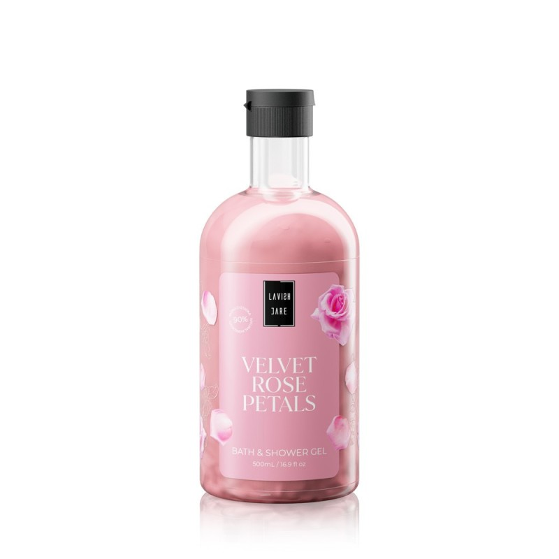 Lavish Care Bath & Shower Gel Velvet Rose Petals