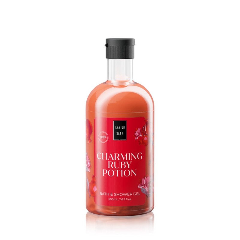 Lavish Care Bath & Shower Gel Charming Ruby Potion