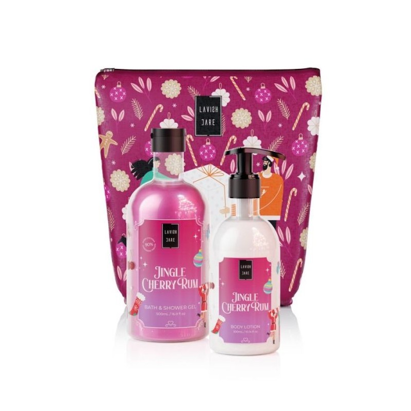 Lavish Care Jingle Cherry Rum - Xmas Set