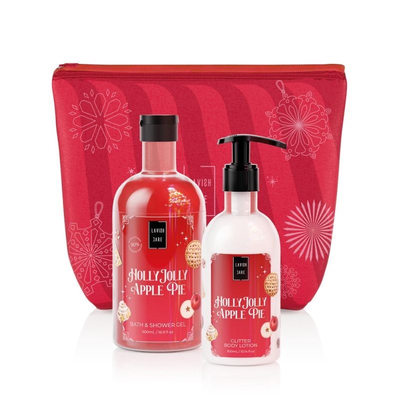 Lavish Care Holly Jolly Apple Pie - Xmas Set