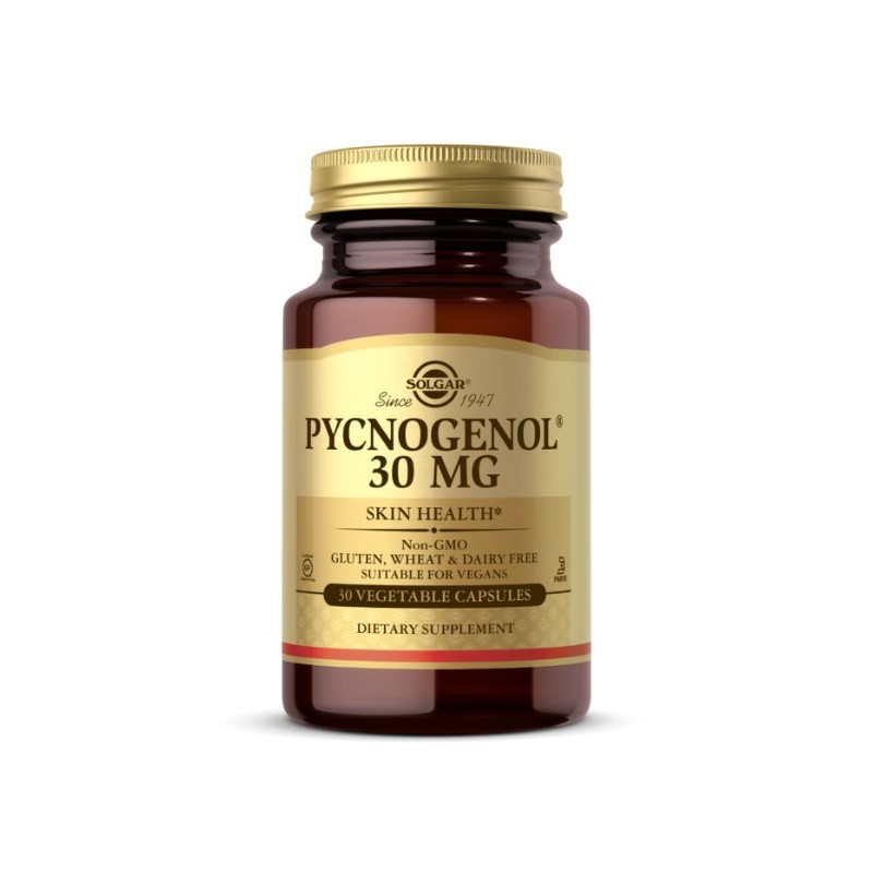 Solgar Pycnogenol 30mg 30 Veg Capsules