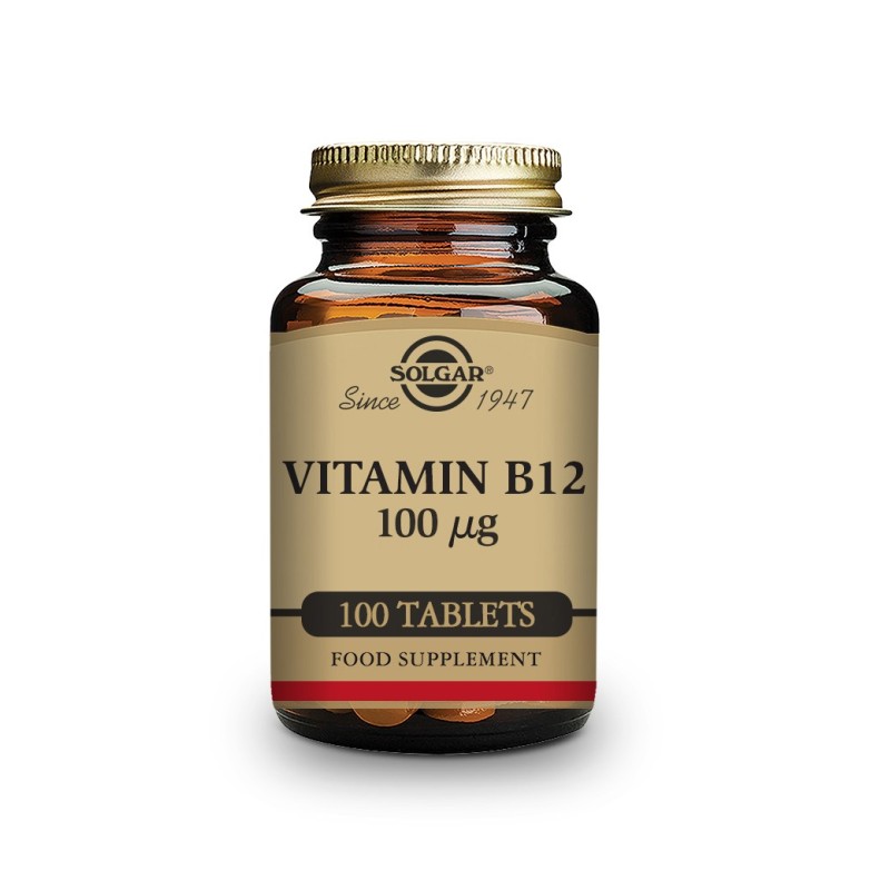 Solgar Vit B12 100mcg 100 Capsules