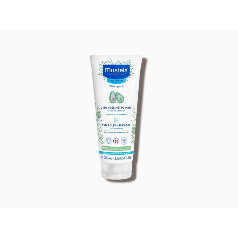 Mustela Hair & Body Wash 2 In 1 200ml