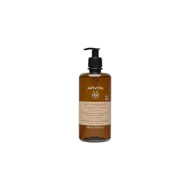 Apivita Dry Dandruff Shampoo Celery And Propolis 500ml