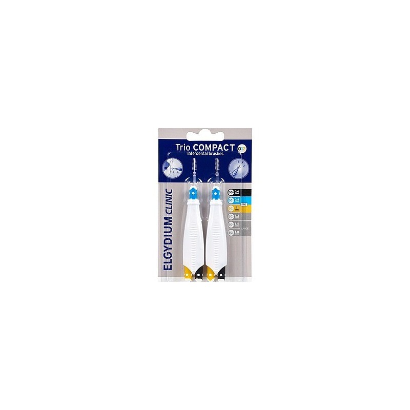 Elgydium Trio Compact Brushes 012