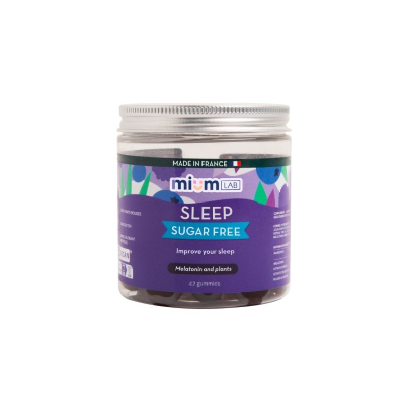 Mium Lab Sr Sleep 8 Hours Sugar Free 42 Gummies