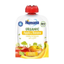 Humana Org. Apple & Banana Pouch 90g