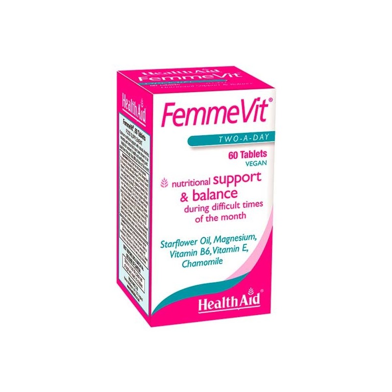 Health Aid Femmevit 60 Tablets