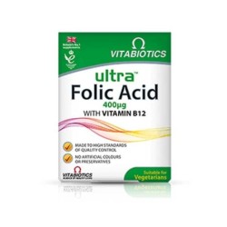 Vitabiotics Ultra Folic Acid 60 Tablets